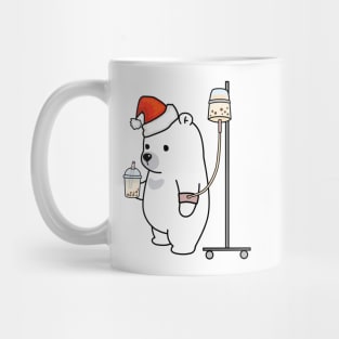 Christmas Boba Bear Loves Boba Too Much! Mug